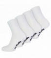 Dr.Socks Short Bamboo Diabetic Socks (4-7 / White)