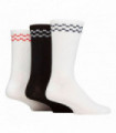 3PK - Wildfeet Sports Socks - 144 Single Cylinder (6-11 / Checkered)