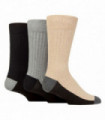 3PK - Wildfeet Boot Sock (6-11 / Black)