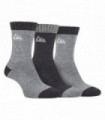 Ladies Storm Bloc Poly Blend Cushioned Boot Sock (4-8 / Charcoal/grey)