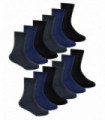 Heatguard - 12 Pair Boys & Girls Thermal Socks (4-6 / BNG)