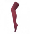80 Denier Plain Coloured Tights (Large / Burgundy)