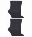 12 Pack KIDS Solid Colour Cotton Socks (12-3 / Grey)