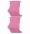 12 Pack KIDS Solid Colour Cotton Socks (12-3 / Pink)