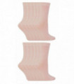 12 Pack KIDS Solid Colour Cotton Socks (9-12 / Light Pink)