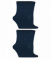 12 Pack KIDS Solid Colour Cotton Socks (12-3 / Navy)