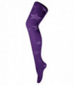 80 Denier Patterned Tights (8-14 UK / Star Imperial Purple)