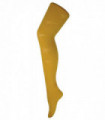 80 Denier Patterned Tights (8-14 UK / Star Mustard)