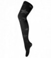 80 Denier Patterned Tights (8-14 UK / Star Black)