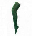 80 Denier Patterned Tights (18-24 UK / Skye Green)