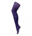 80 Denier Patterned Tights (18-24 UK / Cable Purple)