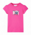Kids' T-shirt Dark Pink 128