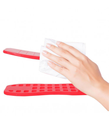 Haven Space Saver Shoe Rack Organiser Standard Size Easy To Clean & Sturdy, Red