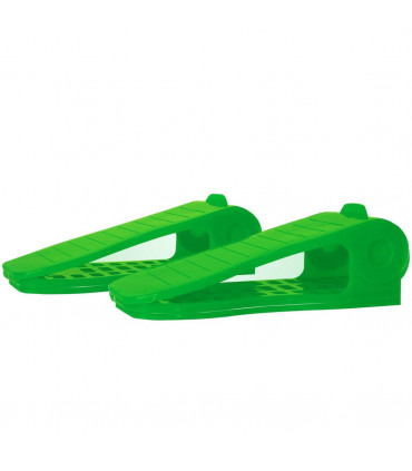 Haven Space Saver Shoe Rack Organiser Standard Size Easy Clean & Sturdy, Green