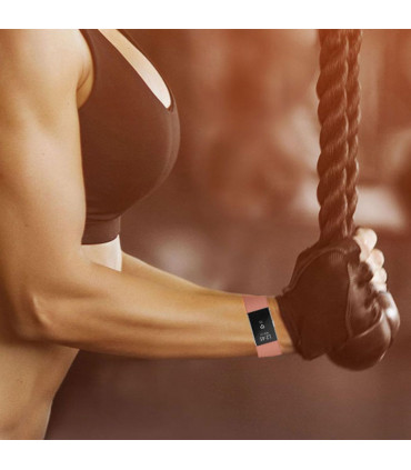 Fitbit Charge2 Classic Replacement Straps,Adjustable Straps Metal Clasp,BabyPink