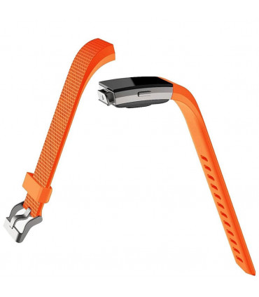Fitbit Charge2 ClassicReplacement Straps,AdjustableStraps with MetalClasp,Orange