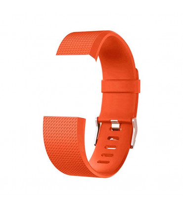 Fitbit Charge2 ClassicReplacement Straps,AdjustableStraps with MetalClasp,Orange