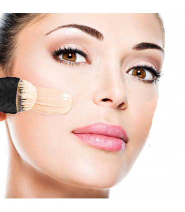 Envie Unique Mermaid Make Up Cosmetic Brush Black