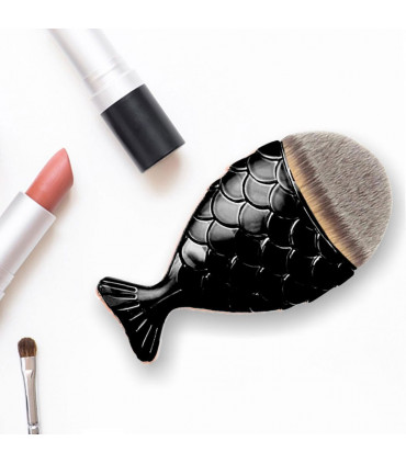 Envie Unique Mermaid Make Up Cosmetic Brush Black