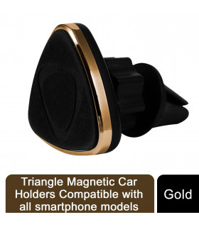 Aquarius Universal Magnetic Phone Car Mount, Gold