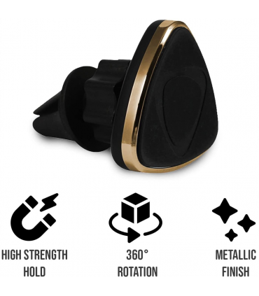 Aquarius Universal Magnetic Phone Car Mount, Gold