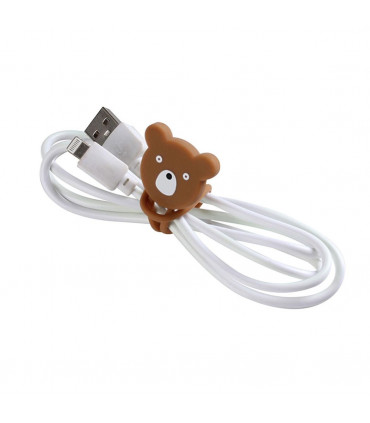 Aquarius, Cartoon Cord Cable Organiser, Panda, Coffee