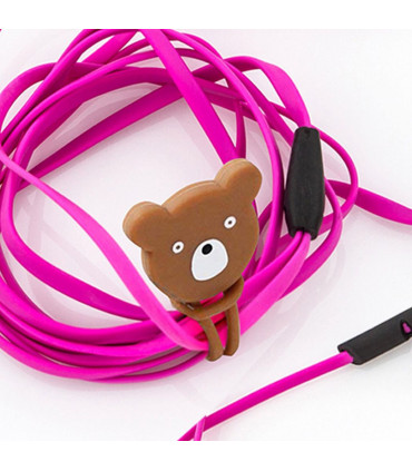 Aquarius, Cartoon Cord Cable Organiser, Panda, Coffee