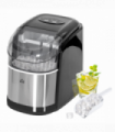 HOMCOM Portable Ice Cube Maker w/ 2 Cube Sizes 12Kg/24 Hrs, 9 Cubes/ 6-12Mins