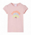 Kids' T-shirt Light Pink 92