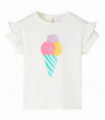 Kids' T-shirt Ecru 128