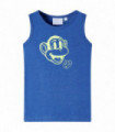 Kids' Tank Top Blue Melange 92