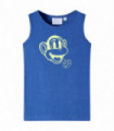 Kids' Tank Top Blue Melange 104