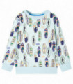 Kids' Sweatshirt Soft Blue Melange 140