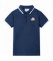 Kids' Polo Shirt Dark Blue 116