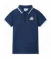Kids' Polo Shirt Dark Blue 92