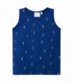 Kids' Tank Top Dark Blue 140