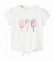 Kids' T-shirt Ecru 116