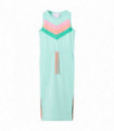 Kids' Dress with Drawstring Light Mint 140