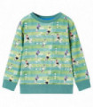 Kids' Sweatshirt Light Green Melange 92