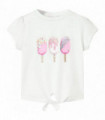 Kids' T-shirt Ecru 128
