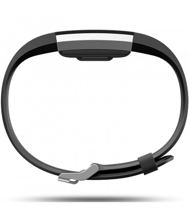 Aquarius Classic Plastic Replacement Strap Band Fitbit Charge 2 Black Large