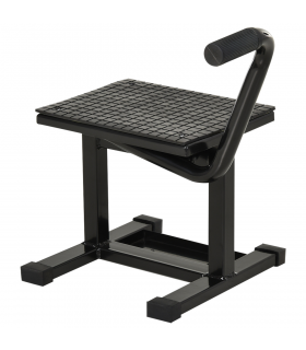 DURHAND Steel Motorbike Jack Lift Rubber Platform Crank Lift Manual Repair Table