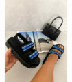 Double Crochet Strap Crochet Chunky Sandals