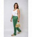 Drawstring High Waist Trouser with Side Pockets