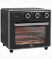 HOMCOM Air Fryer Oven 20L Mini Oven Countertop Convection Oven 1400W Black