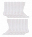 IOMI Footnurse - 12 Pairs Mens Diabetic Socks (6-11 UK / White)