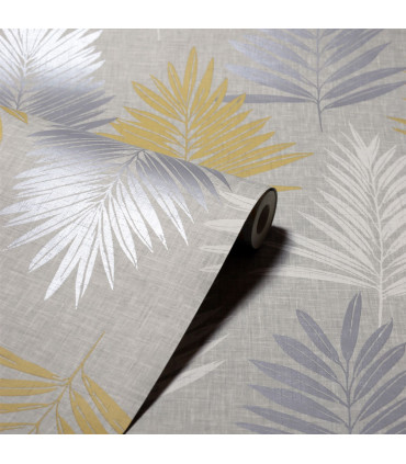 Linen Palm Ochre/Grey sw12