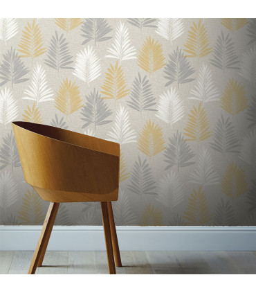 Linen Palm Ochre/Grey sw12