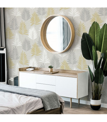 Linen Palm Ochre/Grey sw12