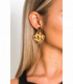 Leopard Print Fuzzy Earrings